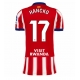 Atletico Madrid David Hancko #17 Replike Domaci Dres za Ženska 2026-27 Kratak Rukav